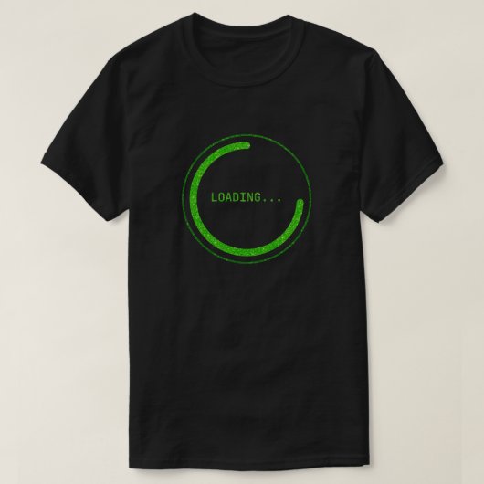 Loading Glitter Tシャツ (デザイン正面)