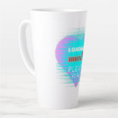 Loading Heart Retro Gamer カフェラテマグ (左アングル)