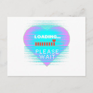 Loading Heart Retro Gamer ポストカード