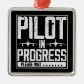 Loading… Pilot Upgrade in Progress Flight School メタルオーナメント (正面)