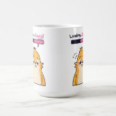 Loading… Social Energy – Cute Tired Doodle Charact コーヒーマグカップ (中央)