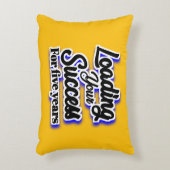 Loading Your Success For Five Years – Motivational アクセントクッション (正面(垂直))