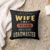 Loadmasterジョブタイトルギフト クッション (ブランケット)