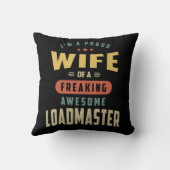 Loadmasterジョブタイトルギフト クッション (裏面)