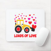Loads Of Love Toddler Tractor Valentines Day For K マウスパッド (マウス)
