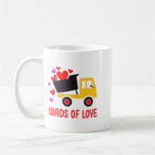Loads Of Love Toddler Truck Valentines Day For K  コーヒーマグカップ (左)