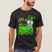 Loads Of Luck Truck Bichon Frise St Patrick S Day Tシャツ (正面)