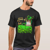 Loads Of Luck Truck Papillon St Patrick's Day Tシャツ (正面)