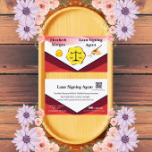 Loan Signing Agent Notary Card with QR Code  名刺