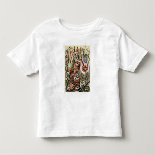 Loangoの海岸の村の責任者 トドラーTシャツ (正面)