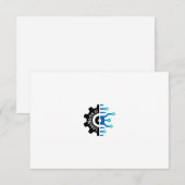 LoanWorksギア+カード – 空白の 招待状 (正面/裏面)