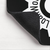 LoanWorksギア+マウスパッド – 黒 マウスパッド (コーナー)