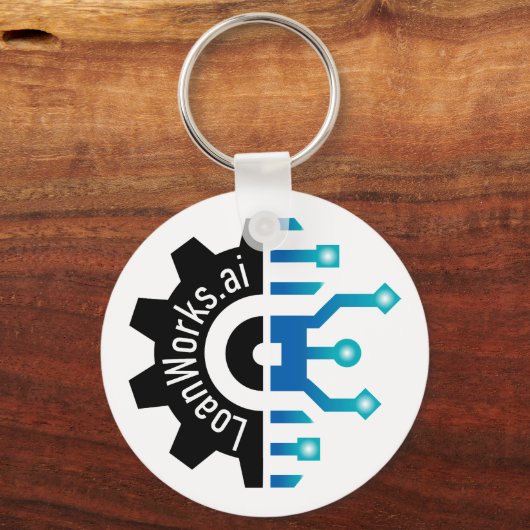 LoanWorksギア+ Keychain キーホルダー (裏面)