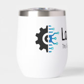 LoanWorks社ステムレスワインタンブラー (正面)