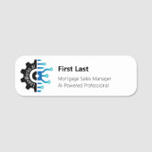 LoanWorks™クラシックSM名タグ2025 名札 (正面)