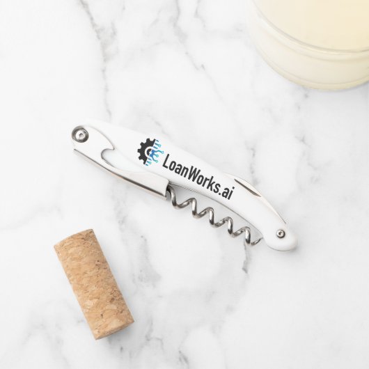 LoanWorks.ai Corkscrew ソムリエナイフ (正面)