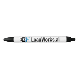 LoanWorks.ai Pen – 黒または青 黒ボールペン