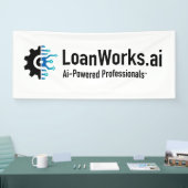 LoanWorks.ai Proバナー – 屋内 横断幕 (トレードショー)