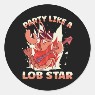 Lobスターパーティーのようなロブスター ラウンドシール