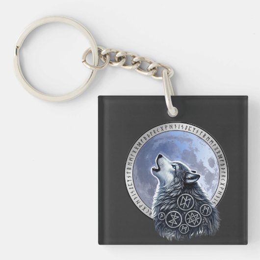 Lobo de Odín キーホルダー (正面)