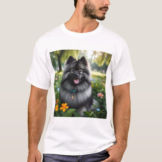 Lobo Pomerania - Wolfspitz Tシャツ (正面)