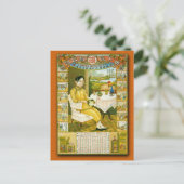 Lobowl Medical Company Calendar Poster 1918 ポストカード (スタンド正面)