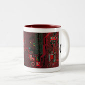 L'obsolescence programmée ツートーンマグカップ (正面右)