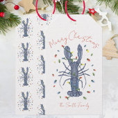 Lobster Christmas Card ギフトタグ