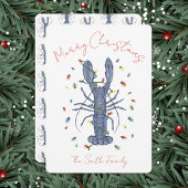 Lobster Christmas Card 招待状