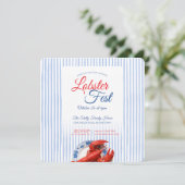 Lobster Fest Coastal Seafood Nautical Stripe Party (スタンド正面)