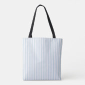 Lobster Painting Nautical Blue Stripe Coastal トートバッグ (裏面)