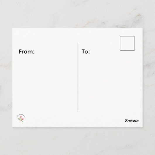 Lobster Postcard ポストカード (裏面)