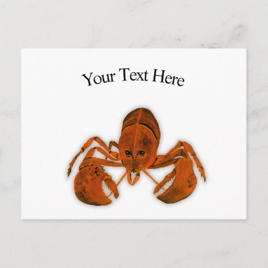 Lobster Postcard ポストカード (正面)