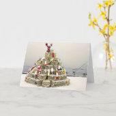 Lobster pot tree in Plymouth, Massachusetts カード (黄色い花)