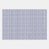 Lobsters Wrapping Paper Flat Sheet Set of 3 ラッピングペーパーシート (正面3)