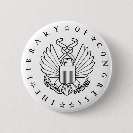 LOCボタン(白い) 缶バッジ (正面)