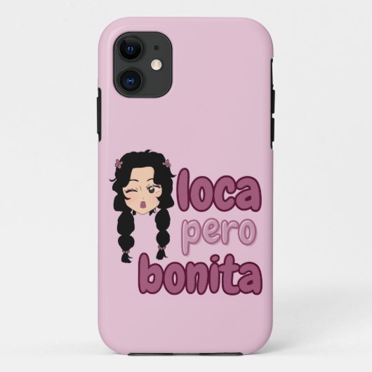 Loca Pero Bonita  Case-Mate iPhoneケース (裏面)