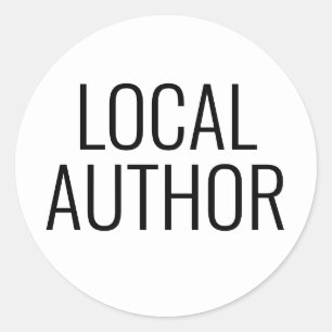 LOCAL作家図書用ステッカー ラウンドシール