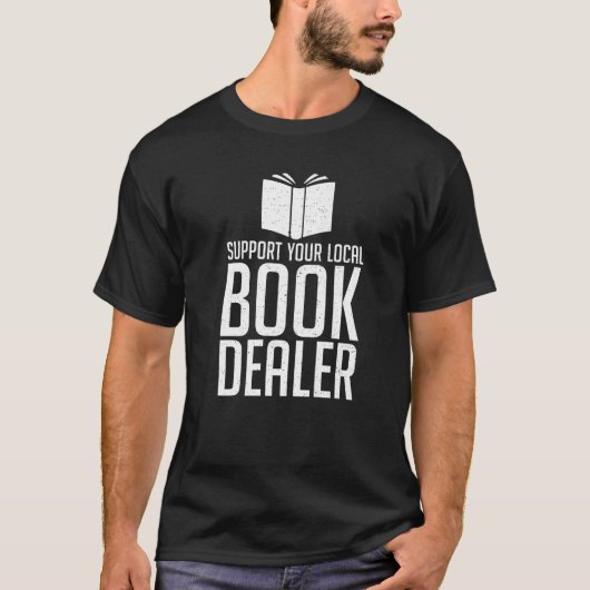 Local Book Dealer Bookのサポート Tシャツ (正面)