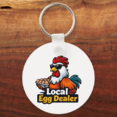 Local egg dealer, gansta, roster. キーホルダー (裏面)