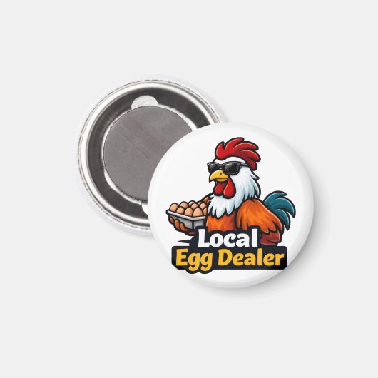 Local egg dealer, gansta, roster. マグネット (正面/裏面)