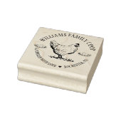 Local Egg Dealer Labels,Farmers Market  ラバースタンプ (スタンプ)