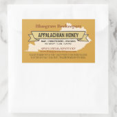 Local Kentucky Honey Product Rectangleスタンプ 長方形シール (バッグ)