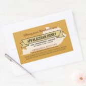 Local Kentucky Honey Product Rectangleスタンプ 長方形シール (封筒)