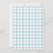 Locally Grown Baby Boy on the Way Baby Shower 招待状 (裏面)