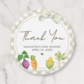 Locally Grown Baby Shower フェイバータグ (正面)