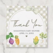 Locally Grown Baby Shower フェイバータグ (正面)