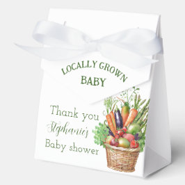 Locally Grown Baby Shower Farmers Market フェイバーボックス