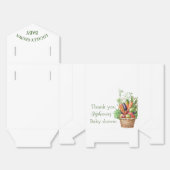 Locally Grown Baby Shower Farmers Market フェイバーボックス (見開き)