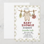 Locally Grown Baby Shower Invitation 招待状 (正面/裏面)